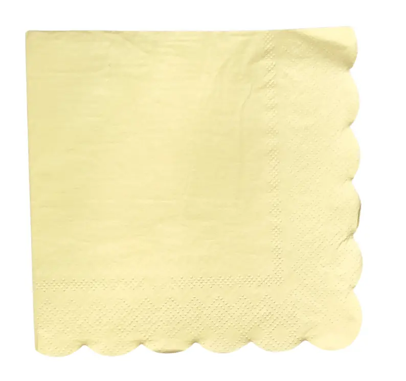 Lot de 20 serviettes uni