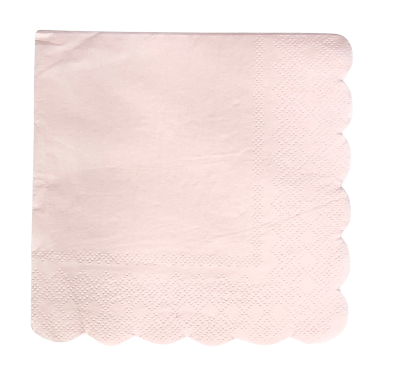 Lot de 20 serviettes uni