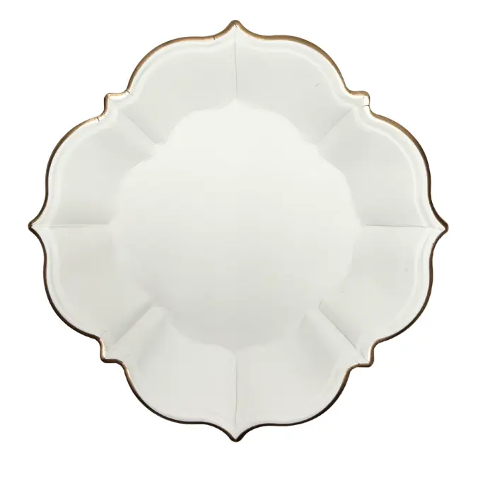 Assiettes  blanches x10