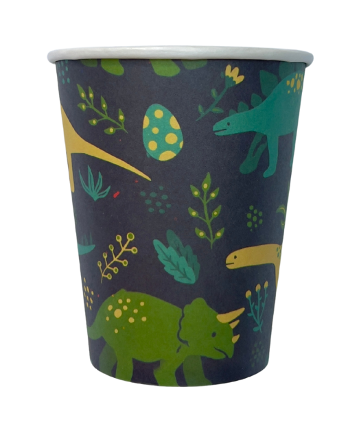 Gobelets motifs dinosaures x10