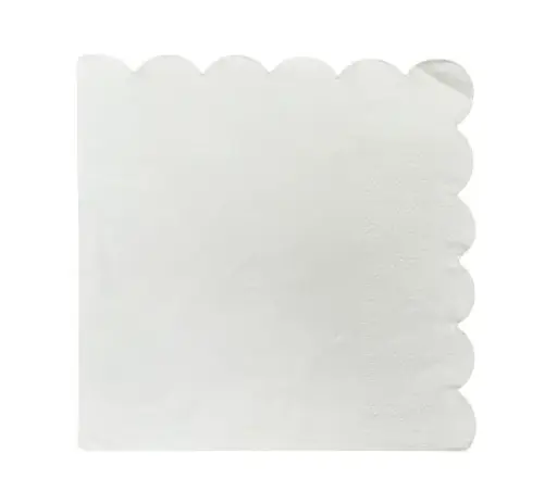 Lot de 20 serviettes uni
